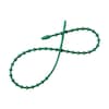 South Main Hardware 18-in  Double Loop Beaded 120-lb, Green, 10 Speciality Tie 222080